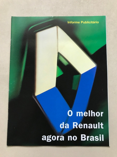 Revista Renault O Melhor Agora No Brasil 1998 V419