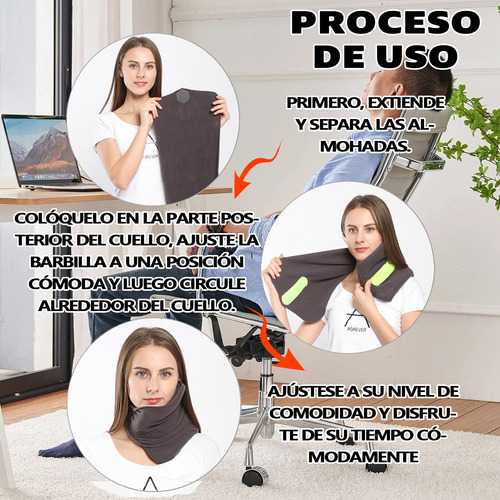Almohada De Viaje,protección Del Cuello,almohada De Viaje