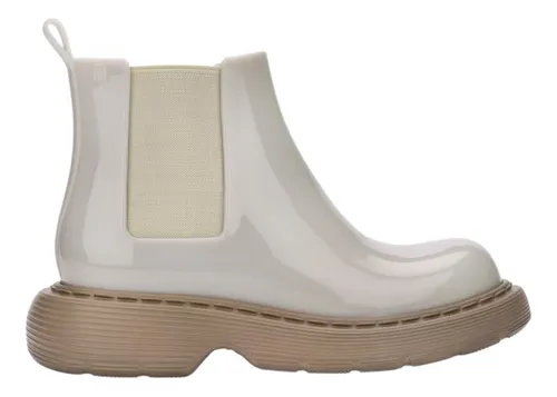 Coturno Melissa Step Boot Ad Bege marrom Parcelamento sem juros