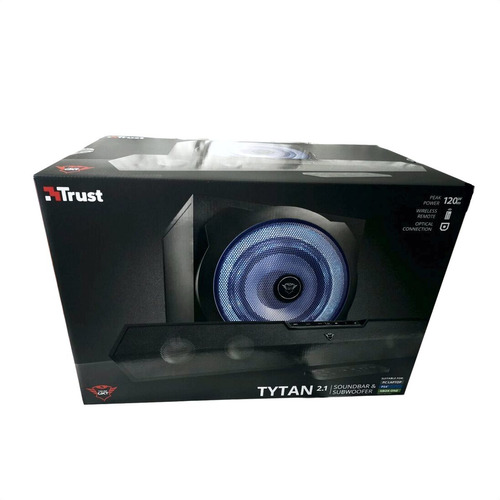 Imagen 9 de 10 de Barra De Sonido / Subwoofer 2.1 Trust Gxt 668 Tytan / Óptico