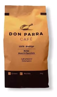 1kg Don Parra Café De Veracruz 100% Artesanal Tostado Grano