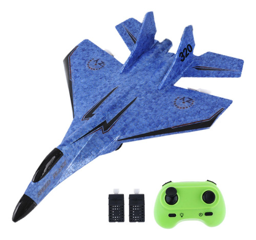 Avião De Espuma Avião Planador Rc 2 Canais Compatível Com