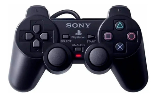 Mando Sony Playstation 2 Black (Reacondicionado)