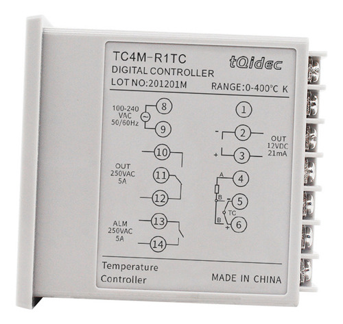 Termostatos Sobre Horno Industrial Con Salida Ssr Multifunci