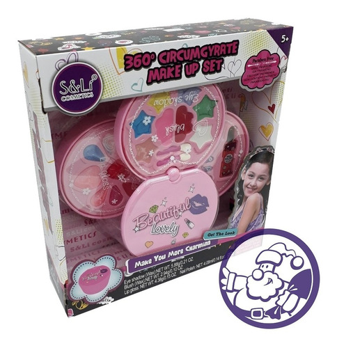 Set De Maquillaje Poppi Para Niñas 360°