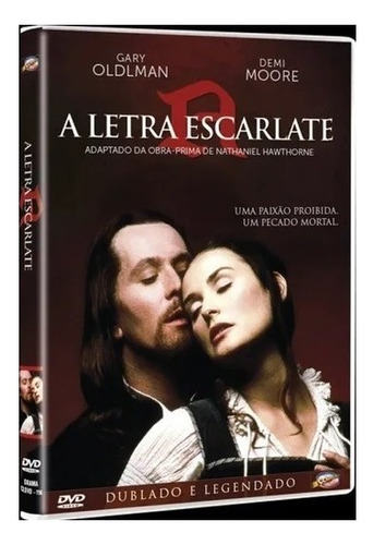 A Letra Escarlate Dvd Original Lacrado Demi Moore