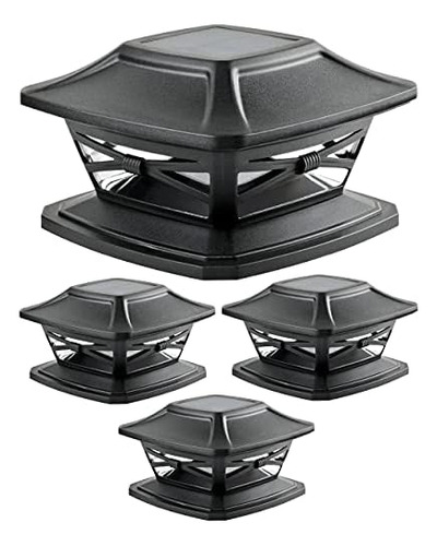 Flexfit Solar Outdoor Post Cap Lights - Includes Bases ...