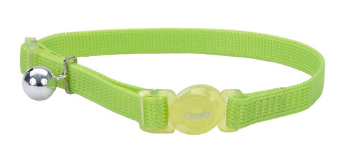 Collar Ajustable Gato Coastal Safe Cat Snag-proof Lime