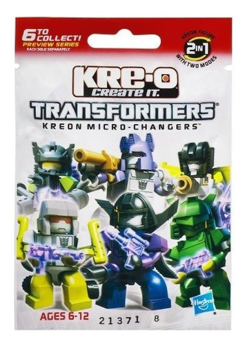 Kre-o Transformers Vista Previa Series Kreon Micro-cambi