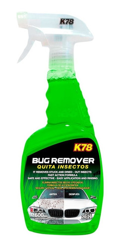 K78 Bug Remover - Removedor Limpiador Insectos Bicho Auto