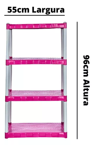 Organizador Lavanderia Vertical Empilhavel 5 Andares Modular