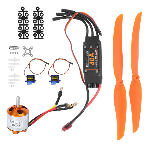 Motor Sin Escobillas A2217 1100kv 40a Esc Sg90 9g Micro Serv