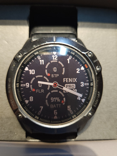 Garmin Fenix 6x Pro 1.4 Sport 51mm Negro Negro Negro (Usado)