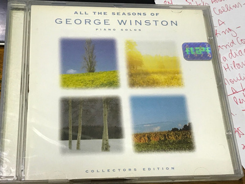 Cd George Winston - All The Seasons - Piano Solo