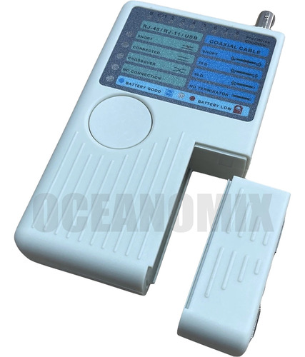 Teste Profissional Testador De Cabos Rj45 Rj11 Usb Bnc Coaxial Ct200