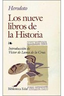 Libro Nueve Libros De La Historia Biblioteca Edaf De Herodot