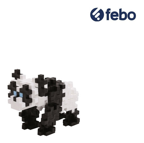 Plus-plus 100 creativo bloques de creación panda Tube
