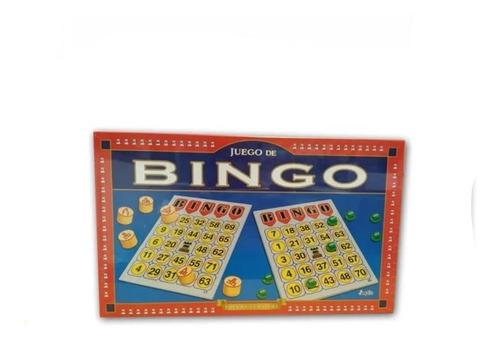 Bingo Clasico Implas Juego De Mesa Familiar 462 Delmy