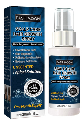 Spray Para El Crecimiento Del Cabello Para Hombres, Solución