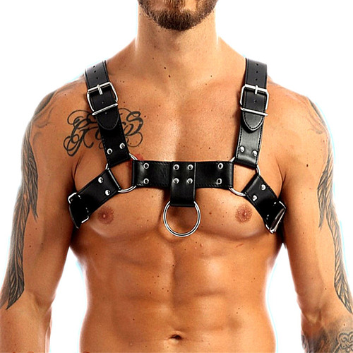 Sosten Punk Bdsm Pecho Pecho Cadena Cuerpo Para Hombre Ne