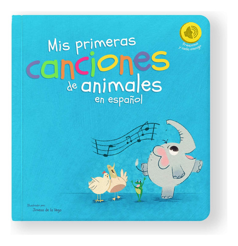 Libro: Mis Primeras Canciones Sobre Animales En Español - Mi