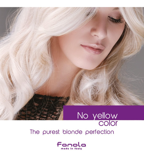Fanola No Yellow Shampoo & Nutri Care Restructuring Conditio