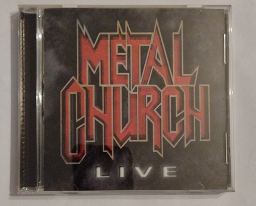 Metal Church Live Cd Usa Nuclear Blast Impecable