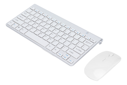 Combinação De Teclado E Mouse Sem Fio 2.4g Usb Ultraslim