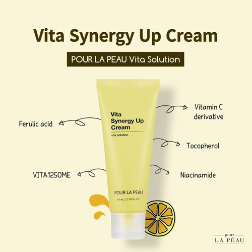 Crema Vitamina C 70 Ml / Pour La Peau - Cosmética Coreana