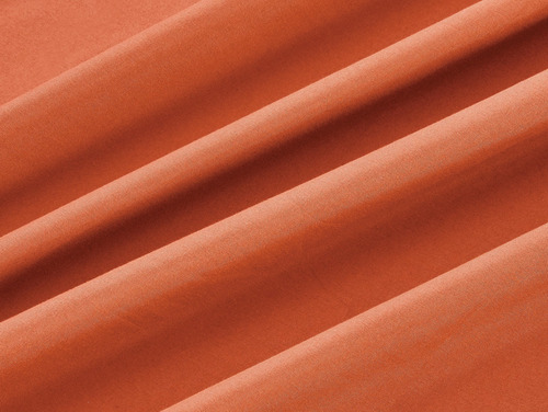 Juego De Sábanas Matrimoniales 6 Piezas Microfibra Naranja Ó