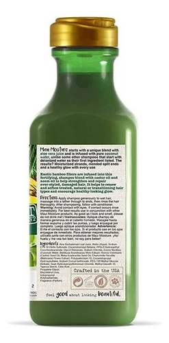 Shampoo Maui Moisture Con Fibra De BambĂș (385 Ml)