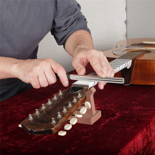 Herramientas De Diapasón Para Guitarra: Afilado Y Nivelado D