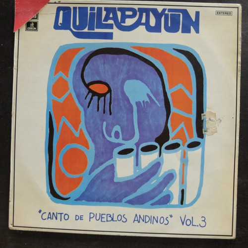 Vinilo  Quilapayun Canto De Pueblos Andinos Vol.3 Dern.