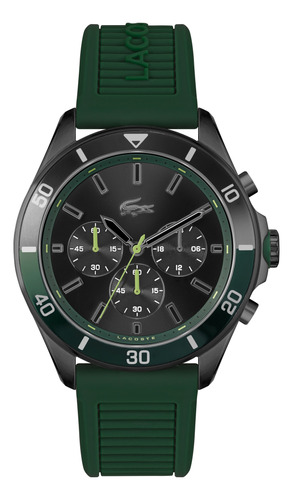 Lacoste Reloj Verde Hombre: Correa Silicona