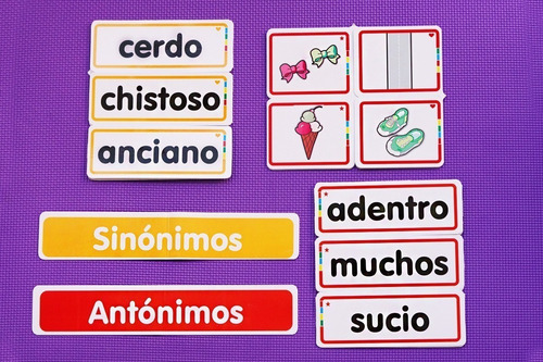 Juego Didáctico Antónimos Y Sinónimos Interactivo En Equipos