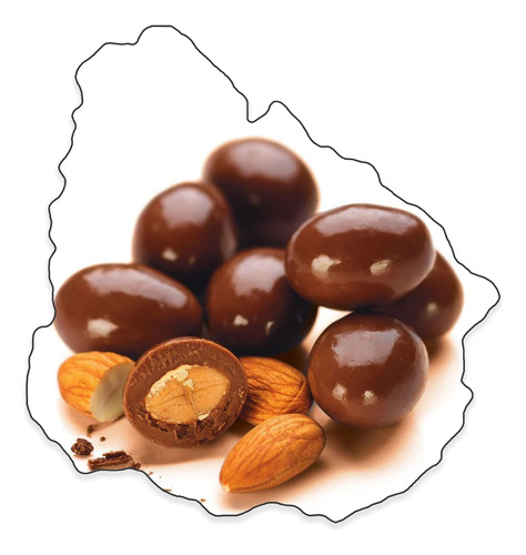 Almendras Con Chocolate - Excelente Calidad - 1 Kg Envio