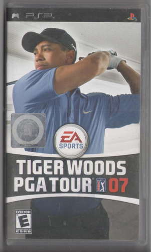 Tiger Woods Pga Tour 07 Juego Psp Original Usado Qqc. 