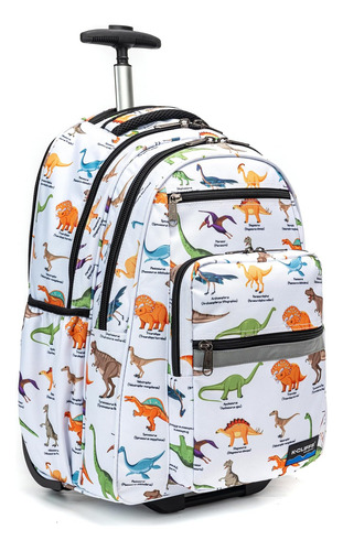 K-cliffs Mochila Escolar Con Ruedas Resistente Mochila Con