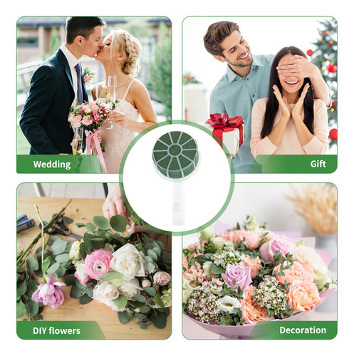 Buquê De Casamento Com Suporte De Flores Sintéticas Para Noi
