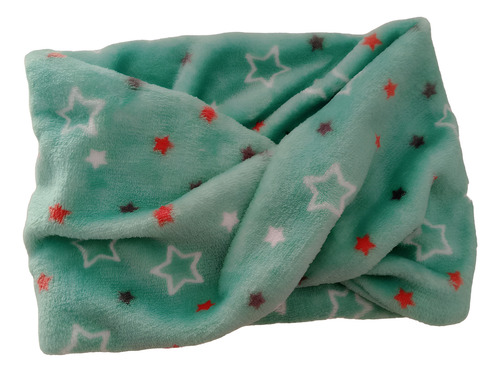 Cuellito De Corderito Soft - Batlo Mini Estrellas Fondo Verde