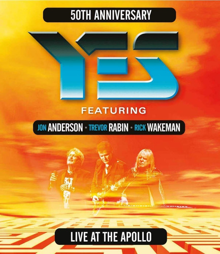 Blu Ray Yes Live At Apollo 50 Th Anniversary