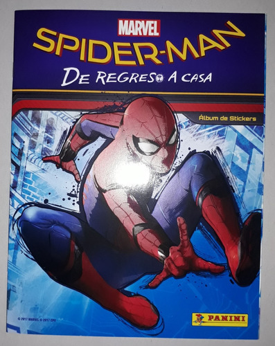 Álbum Spiderman/de Regreso A Casa/panini/2017 /98,9%láminas.