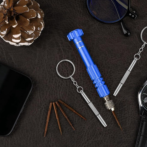 Kit De Reparación De Gafas, Juego De Destornilladores 6 En 1