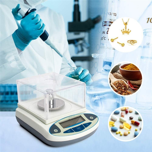 Digital Balanza Analítica De Laboratorio 0,01g 300g 110v