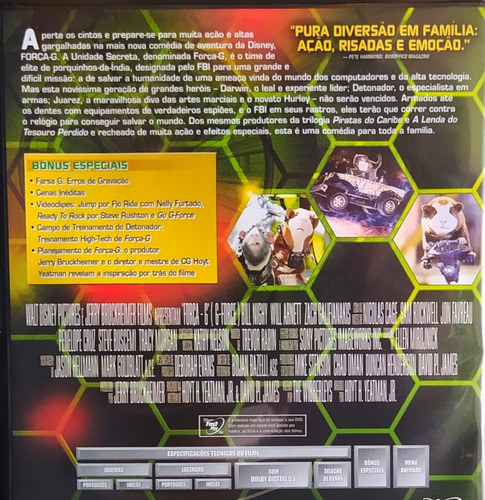 Força-g Dvd Original Lacrado