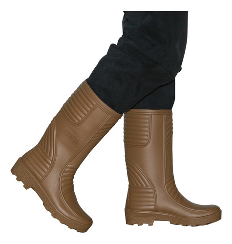 Imagen 5 de 9 de Botas Pvc Caña Larga Sin Puntera Supla, Beige Talla 39 Pc