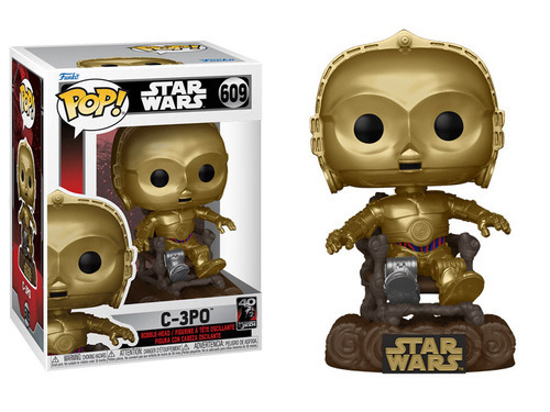 Funko C3po In Chair (609) - Return Of The Jedi 40th