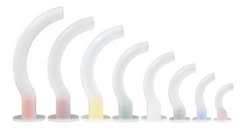 Imagen 4 de 7 de Kit: Cánulas De Mayo / Tubo De Guedel Set Por 6 Unidades