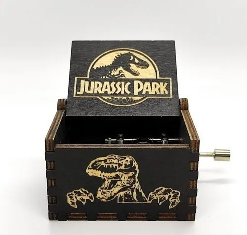 Jurassic Park - Caja Musical - Madera