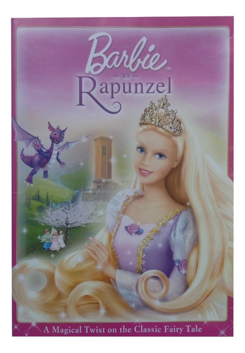 Película Dvd - Barbie Rapunzel (2002) Mattel